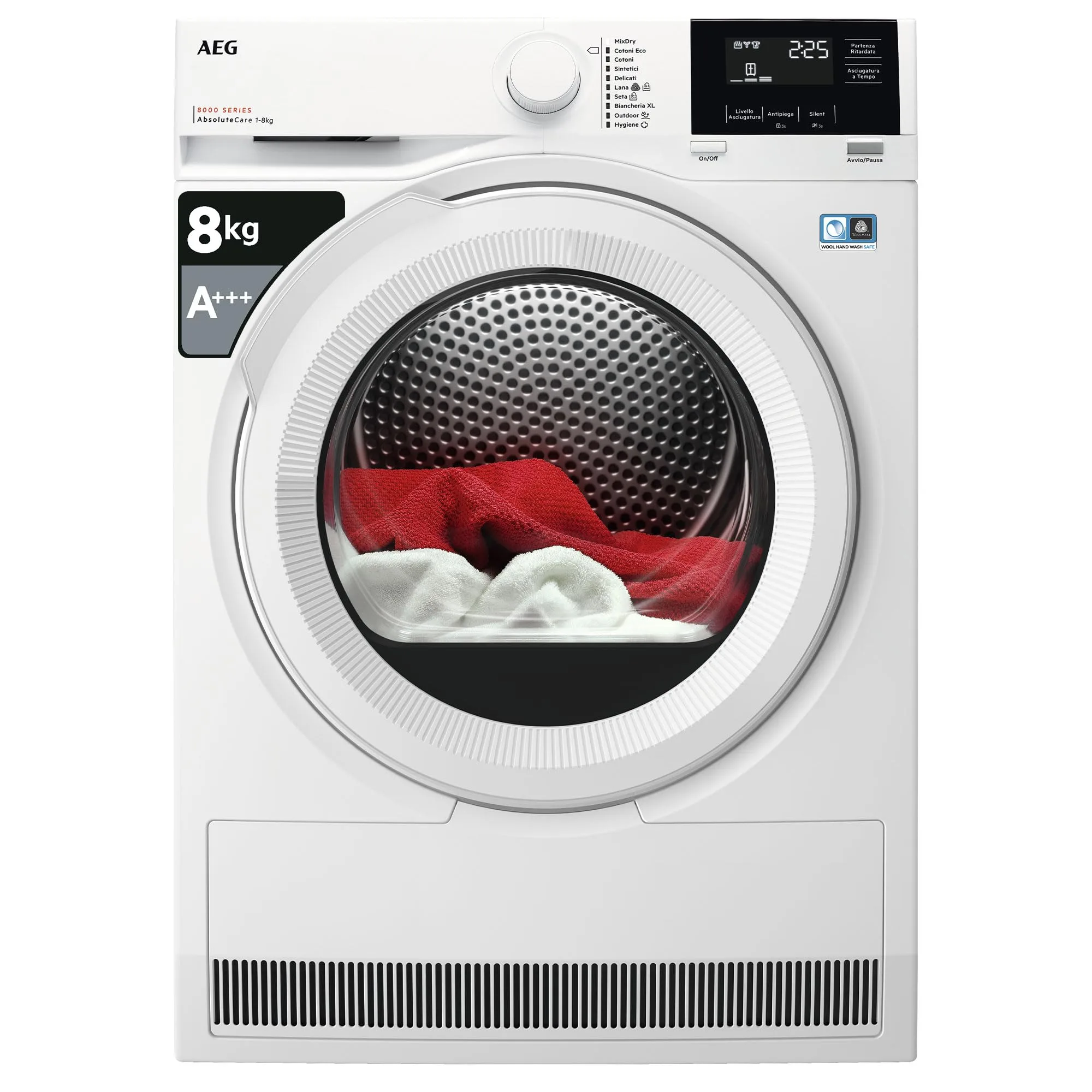 Asciugatrice AEG 8 kg
