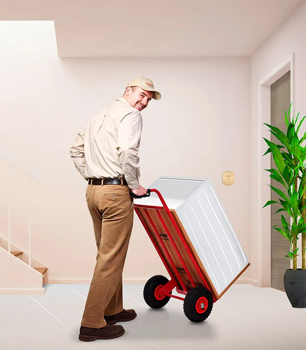 Consegna al piano con installazione e ritiro dell'usato